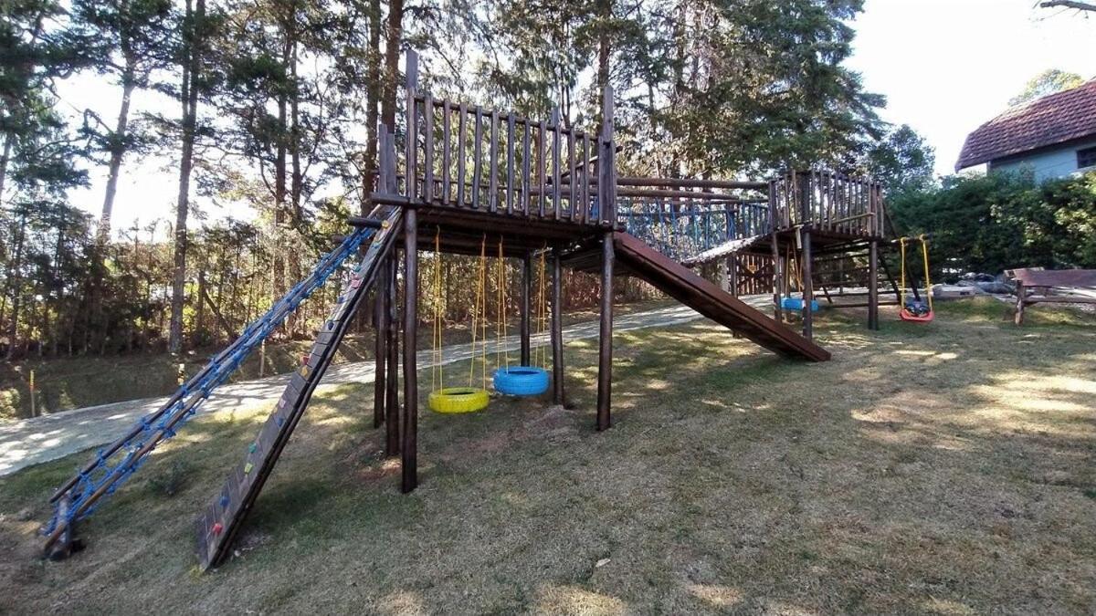 Campos do Jordão Chale Dos Tucanos- Parede De Vidro Com Linda Vista מראה חיצוני תמונה