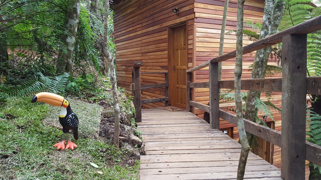Campos do Jordão Chale Dos Tucanos- Parede De Vidro Com Linda Vista מראה חיצוני תמונה